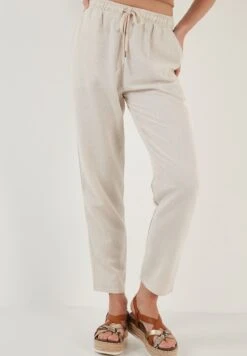 LELA Regular Fit - Broek - Beige -Lela 016acf696ee241578542d071f4fc173e