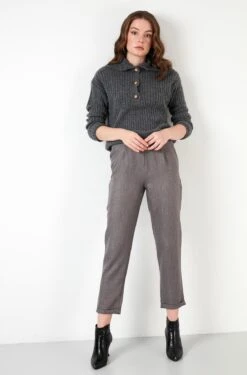 LELA Trui - Dark Grey -Lela 035044f7f5c6446482109c0114b4e2f2