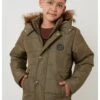 LELA Regular Fit - Winterjas - Dark Khaki 1 LELA Regular Fit - Winterjas - Dark Khaki -Lela 0574c9297ef04e289b6519b807fc6f78