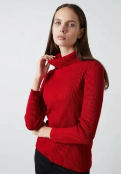 LELA Regular Fit - Trui - Red -Lela 057ccda0009549b9a434cddfa18f406e