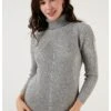 LELA Regular Fit - Trui - Grey -Lela 061b23c22cb14f0ab995cbeff0af02f0