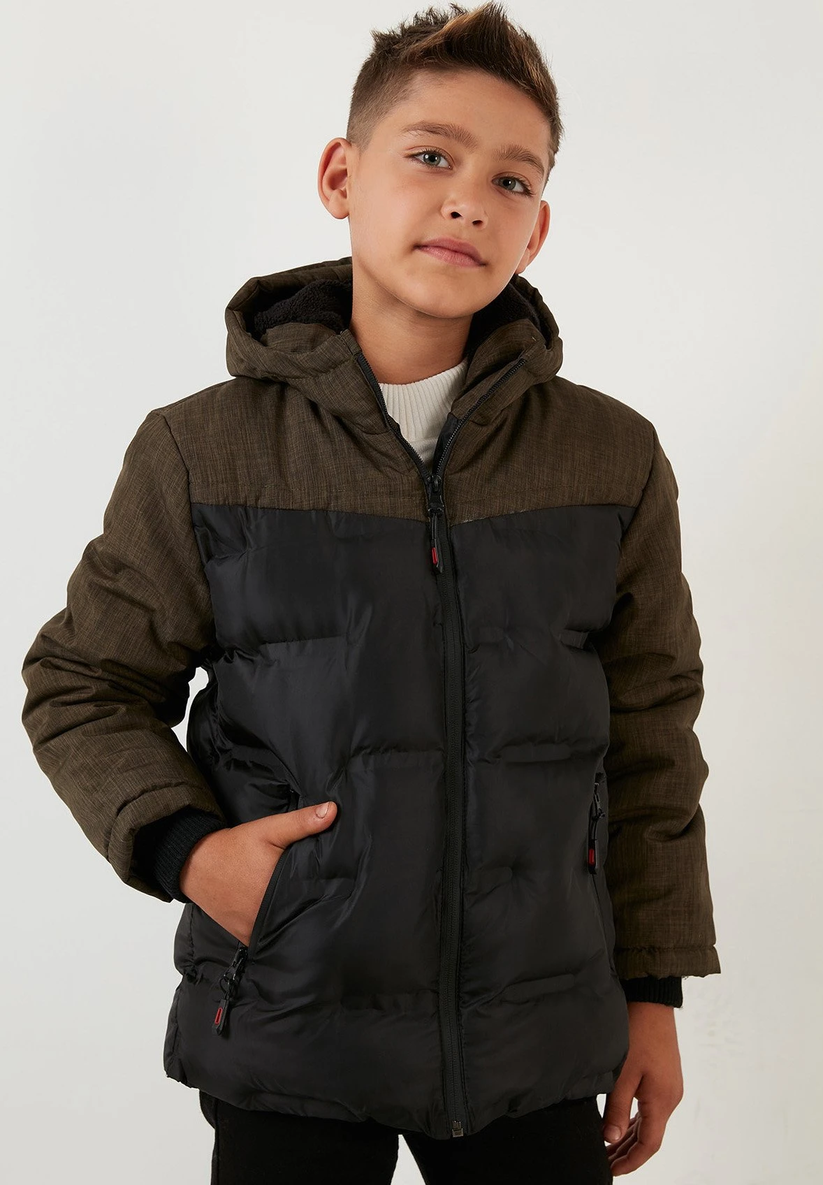 LELA Regular Fit - Winterjas - Khaki 4 LELA Regular Fit - Winterjas - Khaki - Afbeelding 2