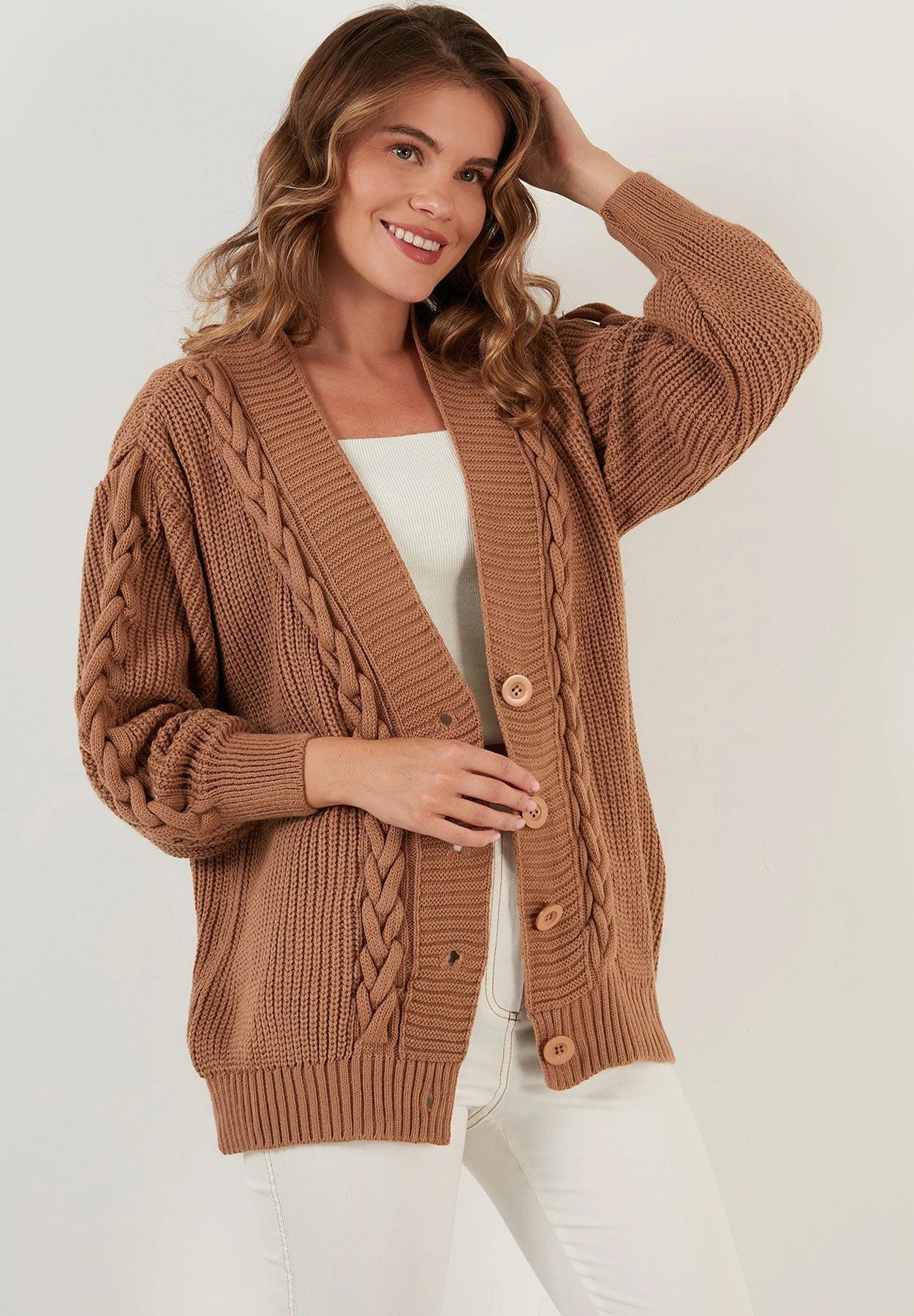 LELA Vest - Camel 6 LELA Vest - Camel - Afbeelding 4