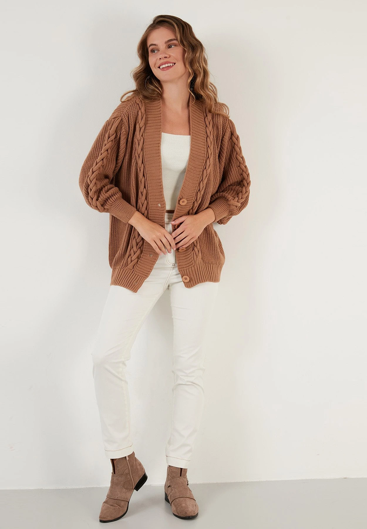 LELA Vest - Camel 4 LELA Vest - Camel - Afbeelding 2