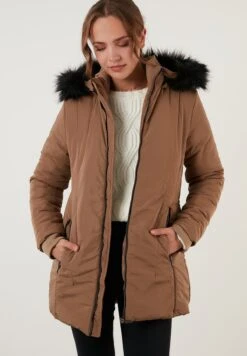 LELA Winterjas - Camel -Lela 09b2e04fc90944fa8610f93749f3bc44