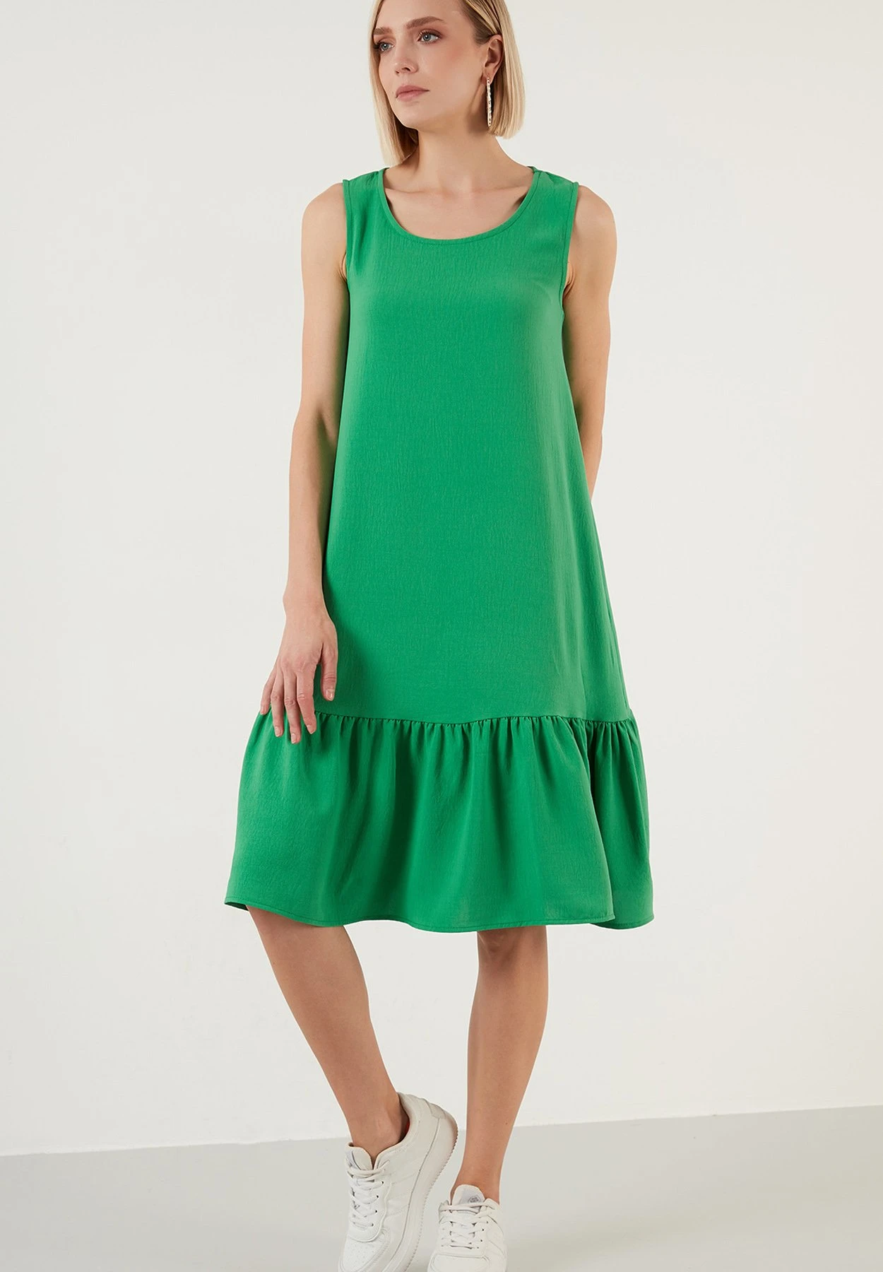 LELA Regular Fit- Jurk - Benetton Color 4 LELA Regular Fit- Jurk - Benetton Color - Afbeelding 2