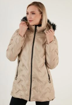 LELA Slim Fit - Winterjas - Stone -Lela 0b8d4601539a413bb092f1da313ff674