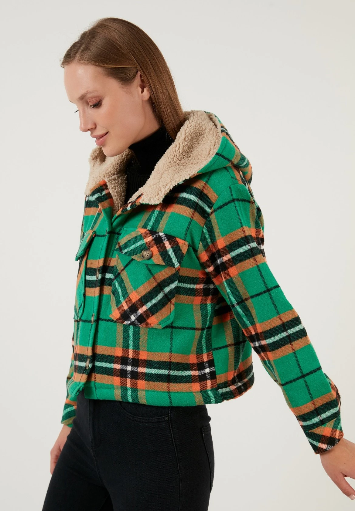 LELA Regular Fit - Jas - Green 6 LELA Regular Fit - Jas - Green - Afbeelding 4