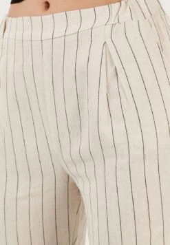 LELA Slim Fit - Broek - Ecru -Lela 0c37e02c449f42e4aabf9a19f390db23