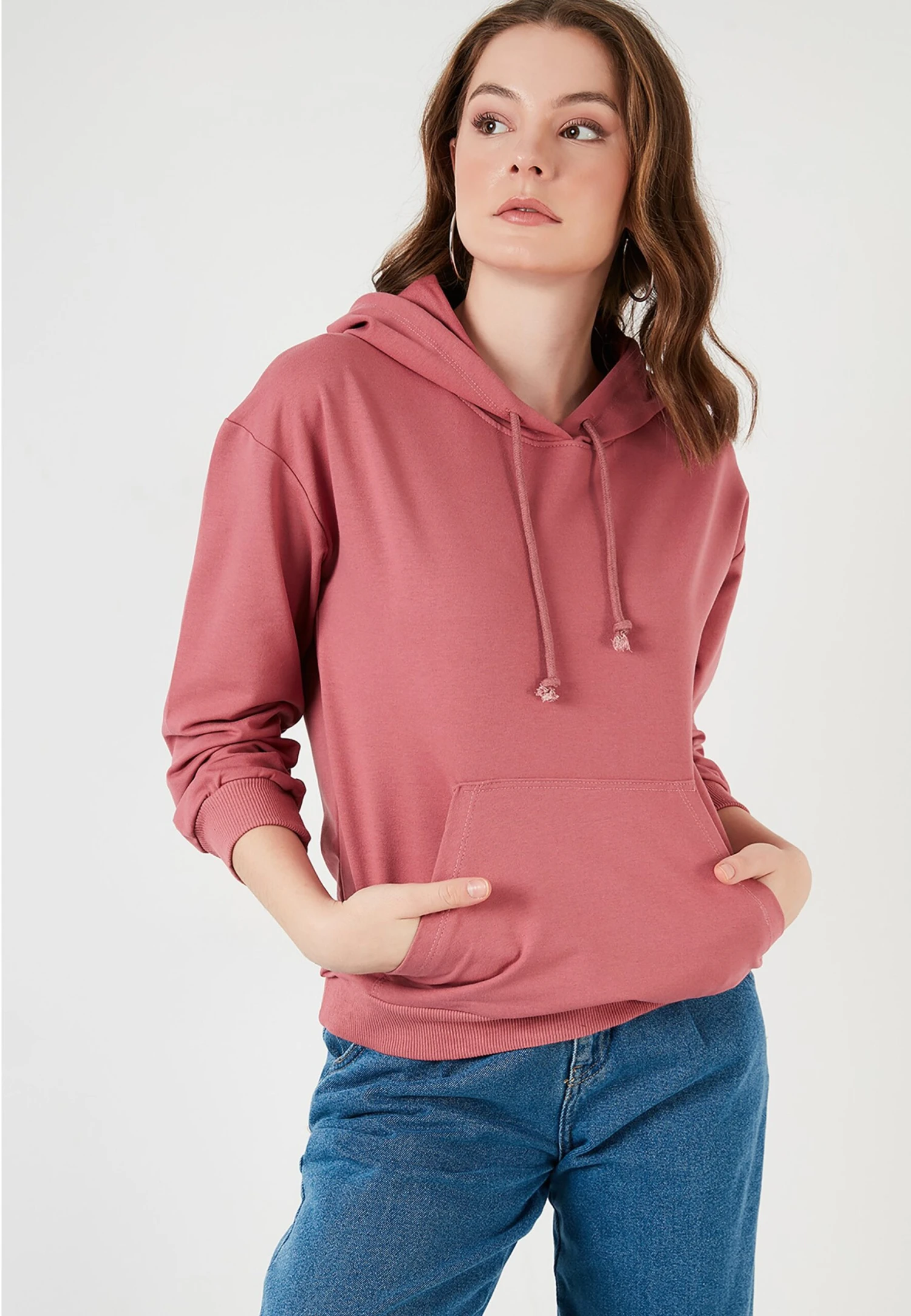 LELA Regular Fit - Sweater - Dusty Rose Color 6 LELA Regular Fit - Sweater - Dusty Rose Color - Afbeelding 4