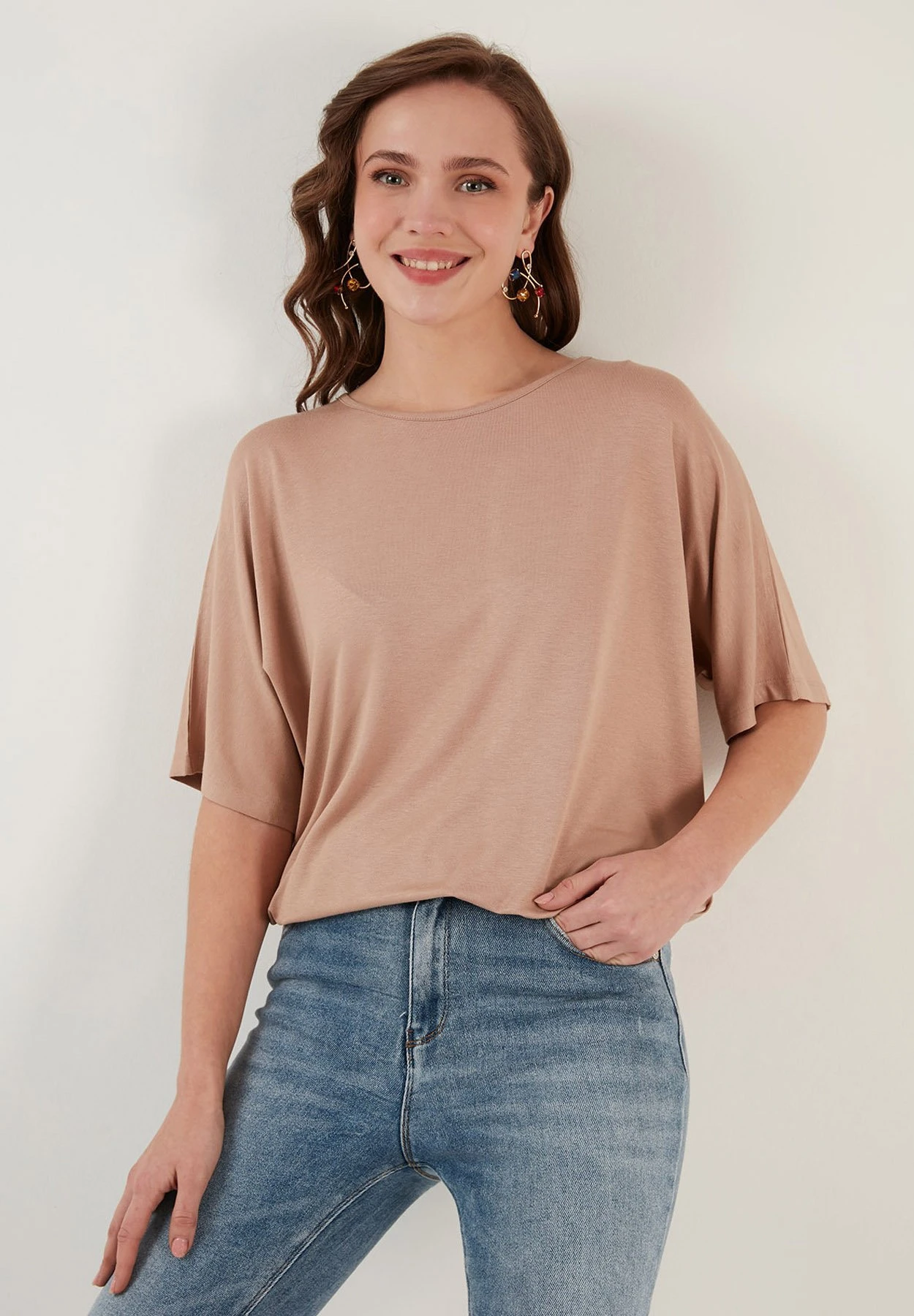 LELA Loose Fit - Blouse - Biscuit 6 LELA Loose Fit - Blouse - Biscuit - Afbeelding 4