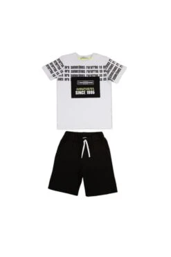 LELA Regular Fit Shorts And T-Shirt - Shorts - White 11 LELA Regular Fit Shorts And T-Shirt - Shorts - White -Lela 1139195633d34284b3ccac195bbf575f