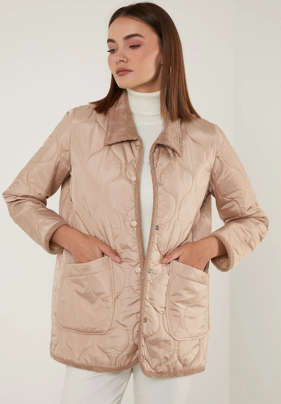 LELA Regular Fit - Winterjas - Beige 3 LELA Regular Fit - Winterjas - Beige