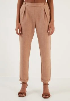 Lela 17 LELA Slim Fit - Broek - Camel