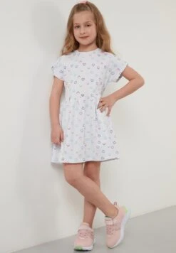 LELA Regular Fit- Jurk - White 13 LELA Regular Fit- Jurk - White -Lela 13b3d81401ad4accb7642d4d5a61f9d3