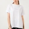 LELA Slim Fit - T-Shirt Print - White 1 LELA Slim Fit - T-Shirt Print - White -Lela 15d5223934c04f0581ba7fce04ef5a88