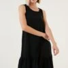 LELA Regular Fit- Jurk - Black 1 LELA Regular Fit- Jurk - Black -Lela 163d89d02cbb45a1822e9f17fcc8b8c8