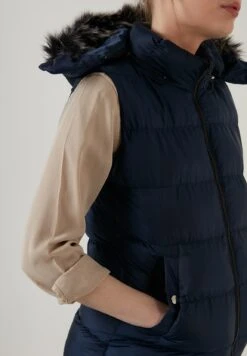LELA Slim Fit - Bodywarmer - Navy Blue -Lela 19444914ec6b44619d3fc4aed5014dbe