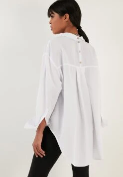 LELA Loose Fit - Overhemdblouse - White -Lela 1d8b4d7a5b854aabb2694b0f2020932f