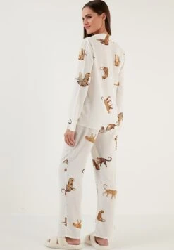 LELA Set - Pyjama - White 10 LELA Set - Pyjama - White -Lela 1f7114313197408ca8dede37d17797f7
