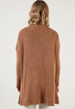 LELA Regular Fit - Vest - Camel -Lela 202eaf75862f4512962ee1104302e027