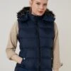 LELA Slim Fit - Bodywarmer - Navy Blue -Lela 21f60f8a03ee494396a3a9c6c1d39bef