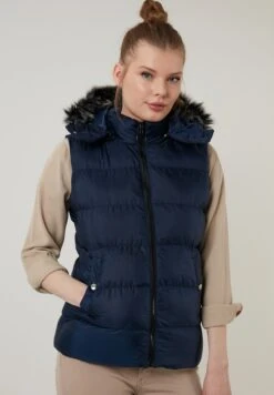 LELA Slim Fit - Bodywarmer - Navy Blue