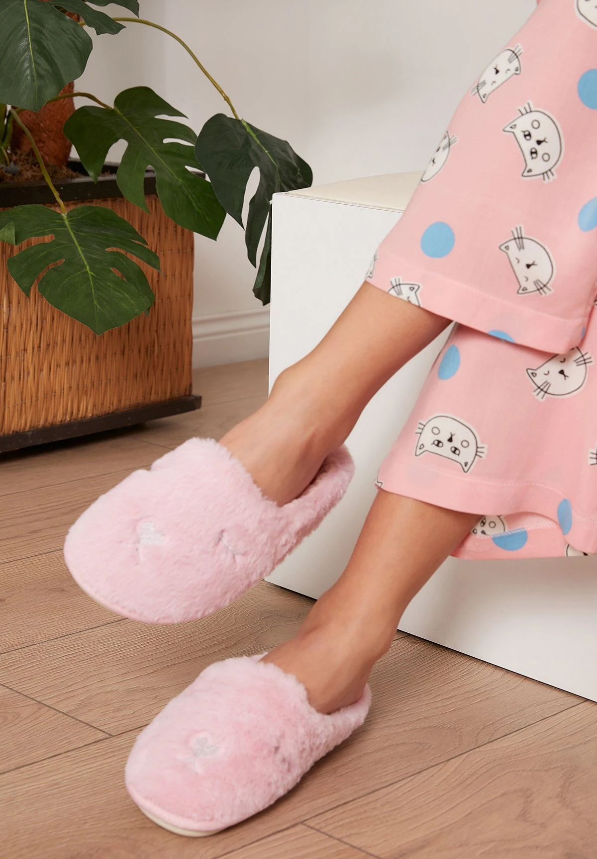 LELA Pantoffels - Powder Pink 2 LELA Pantoffels - Powder Pink