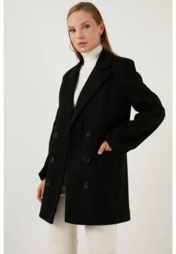 LELA Halflange Jas - Black 14 LELA Halflange Jas - Black -Lela 25a97cb938694867885dfd0ae5ac56d4