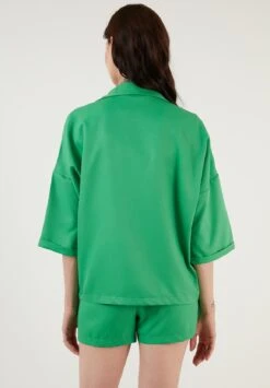 LELA Fit - Blazer - Green -Lela 28071c2798b0438db958332af074b706