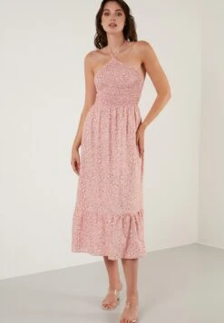 LELA Regular Fit - Jurk - Pink -Lela 289b6e2740c84fc79e423d0fad6ff119