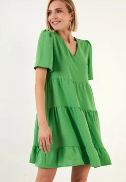 LELA Loose Fit - Jurk - Benetton Color -Lela 2a8b6745b34b42b6ad0f16706a9480ac