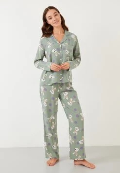 LELA Set - Pyjama - Green -Lela 2b6745e2630e46f4afd42d0cf2f11f4c