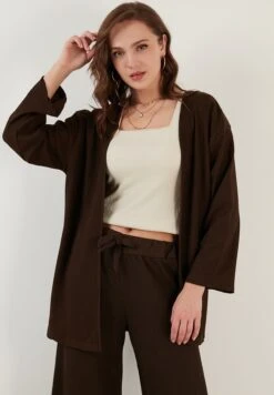 LELA Vest - Brown -Lela 2f7f233dc728471ea83a5763d87f4199