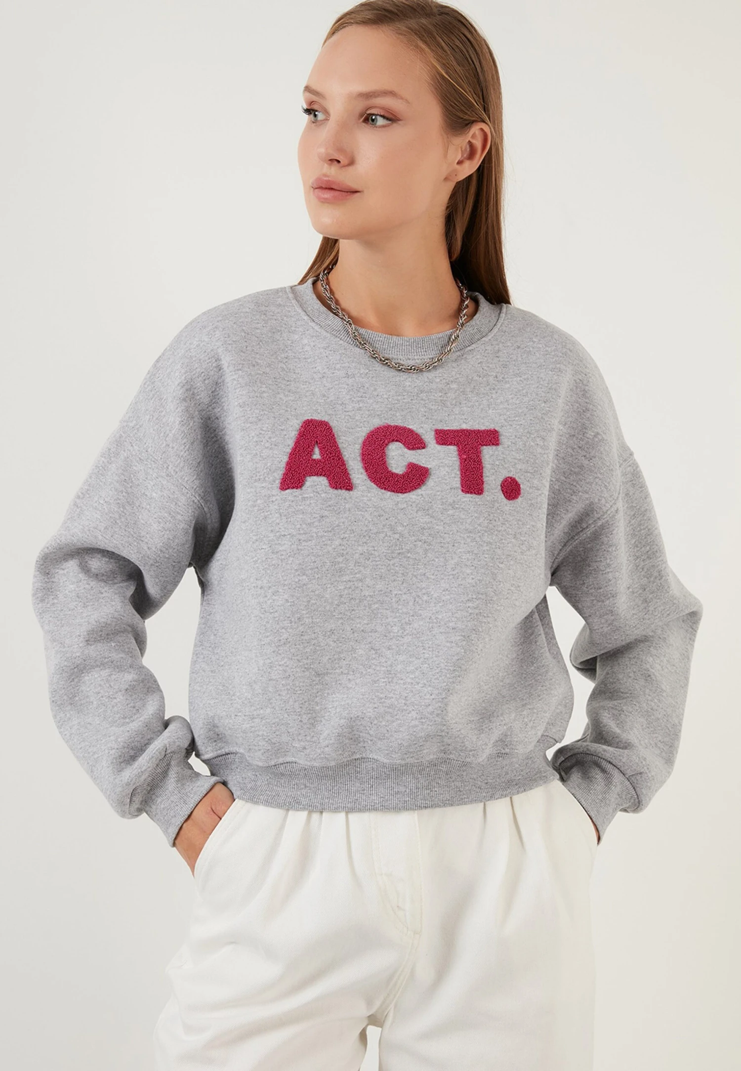 LELA Sweater - Grey 3 LELA Sweater - Grey