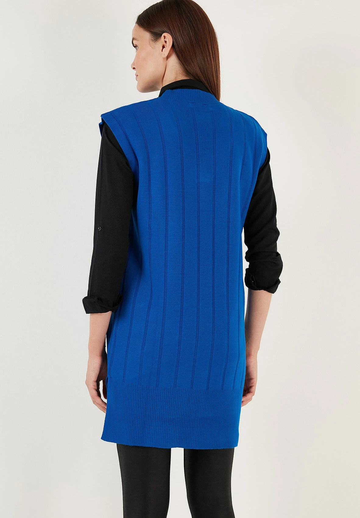 LELA Regular Fit - T-Shirt Basic - Royal Blue 5 LELA Regular Fit - T-Shirt Basic - Royal Blue - Afbeelding 3