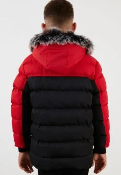 LELA Regular Fit - Winterjas - Red-Black -Lela 31c2a8cb084346d69415b439688c3566