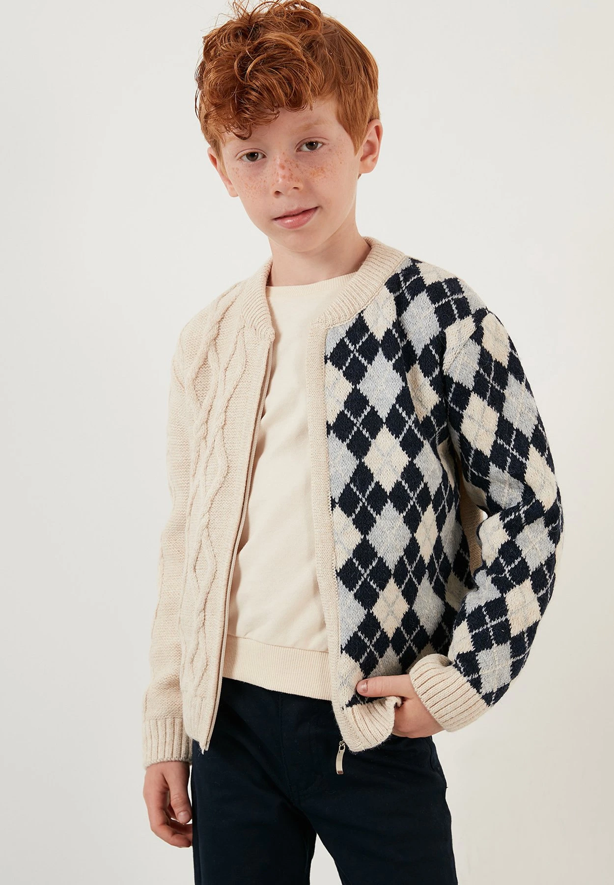 LELA Regular Fit - Vest - Ecru 6 LELA Regular Fit - Vest - Ecru - Afbeelding 4