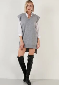 LELA T-Shirt Basic - Grey -Lela 35d6e021436041eaab0c73bfffaf9b93