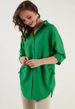 LELA Overhemdblouse - Benetton Color 9 LELA Overhemdblouse - Benetton Color -Lela 3699020a34b24f878be4ca9d9c47cf3c