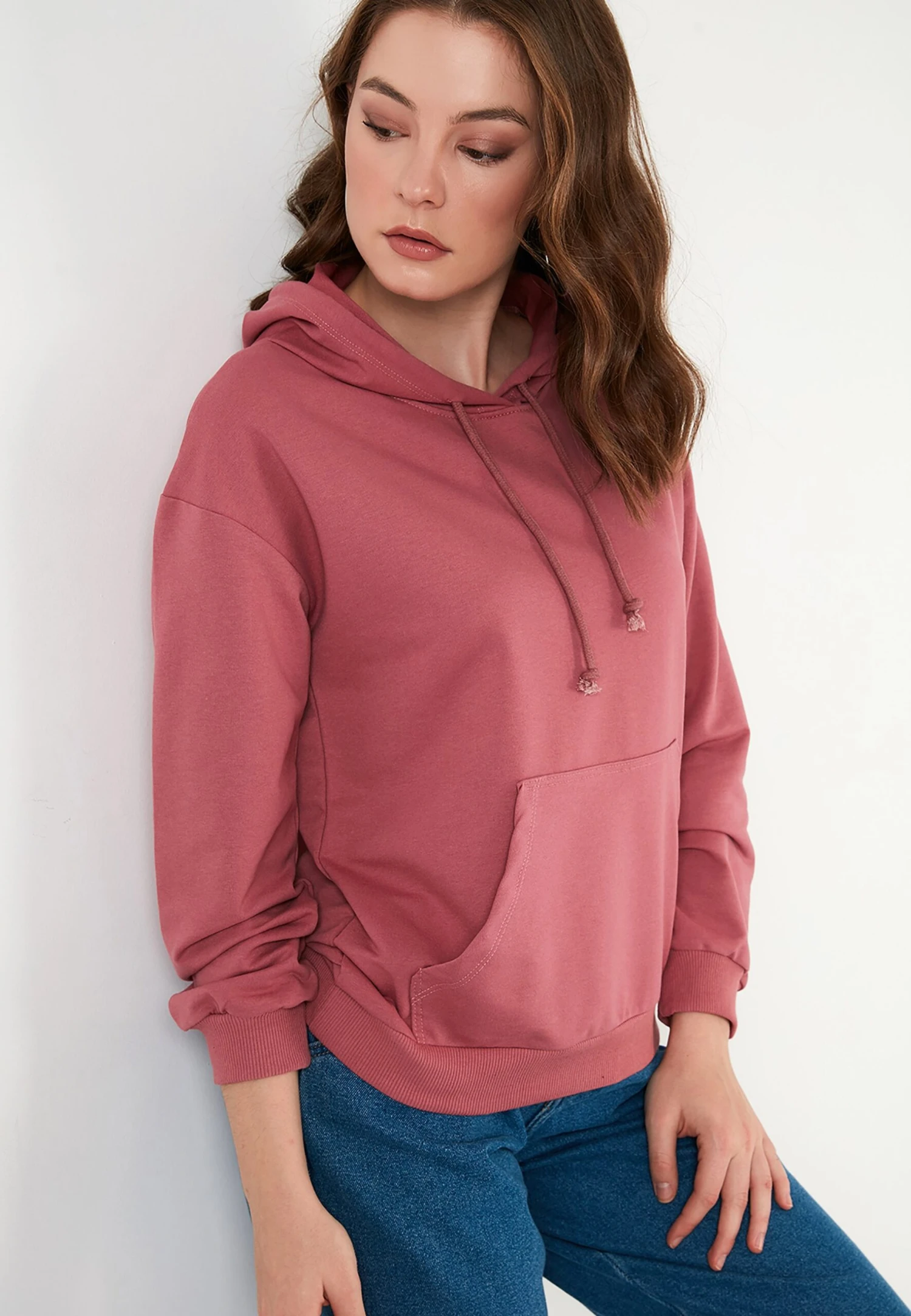 LELA Regular Fit - Sweater - Dusty Rose Color 5 LELA Regular Fit - Sweater - Dusty Rose Color - Afbeelding 3