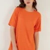 LELA Slim Fit - Blouse - Orange 1 LELA Slim Fit - Blouse - Orange -Lela 399be10ac876492a848db77b26b5146f