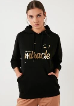 LELA Loose Fit - Hoodie - Black