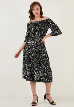 LELA Slim Fit - Jurk - Metallic Black 8 LELA Slim Fit - Jurk - Metallic Black -Lela 3b29065f6066462fa06f9d5c1f44980e