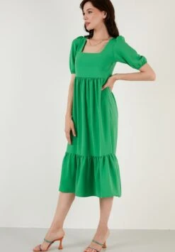 LELA Regular Fit - Jurk - Green 11 LELA Regular Fit - Jurk - Green -Lela 3bc2a595de16432984aef251b892a7f5