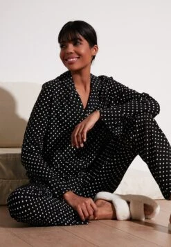 LELA Regular Fit - Pyjama - Black -Lela 3c20d316d0ce4324b04405dcb6882884