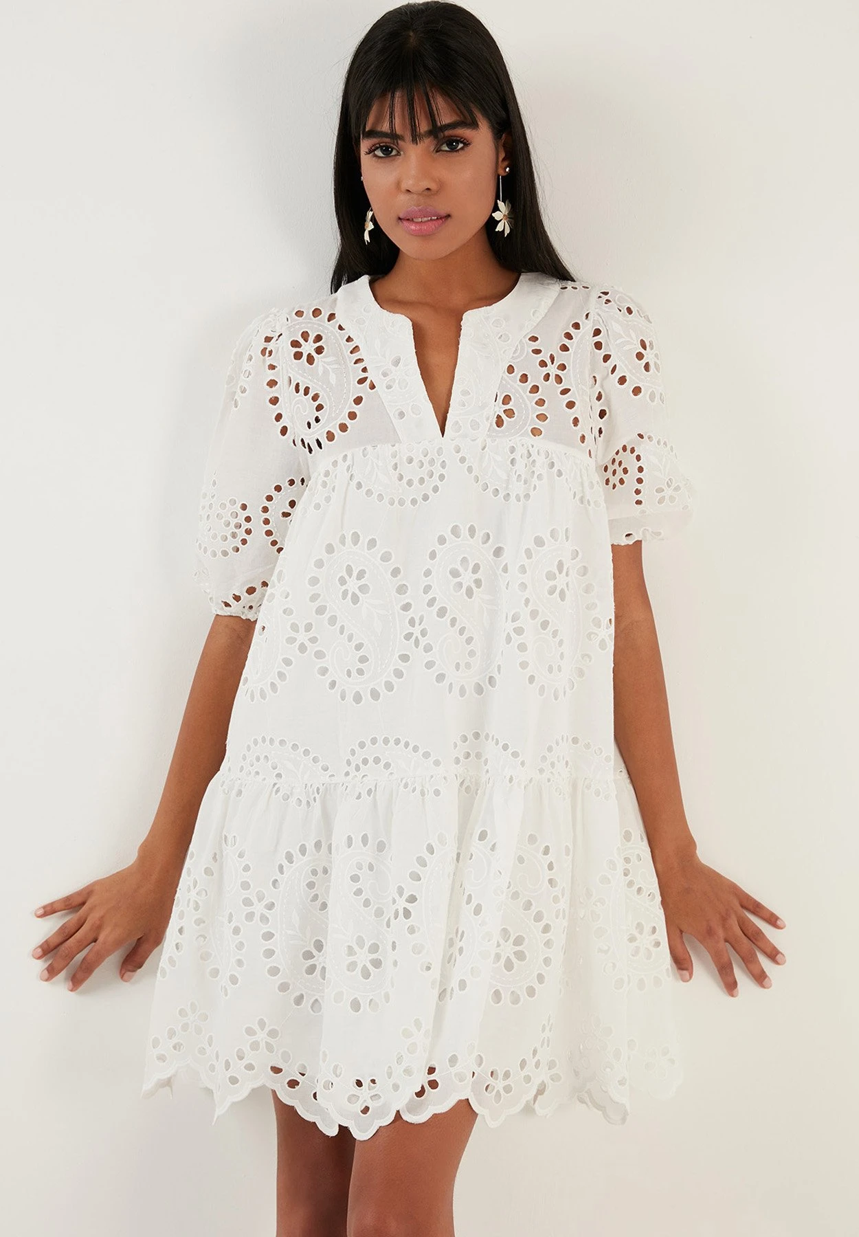 LELA Regular Fit - Jurk - Ecru 3 LELA Regular Fit - Jurk - Ecru