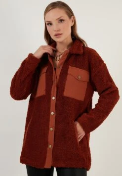 LELA Loose Fit - Fleecejas - Snuff Colored 11 LELA Loose Fit - Fleecejas - Snuff Colored -Lela 3ce3af90970c4502869063db6da32797