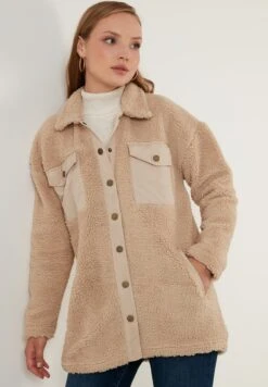 LELA Loose Fit - Fleecejas - Mink Color -Lela 3daf15ff483d46f58d19f30be3dc50b1