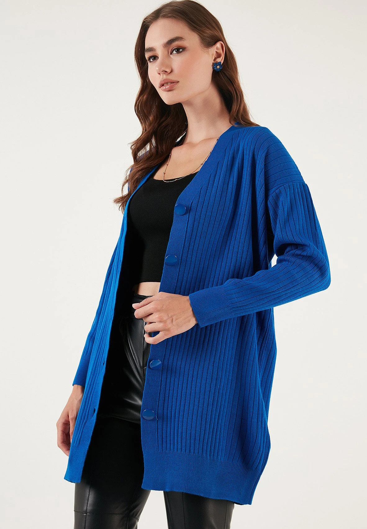 LELA Vest - Blue 9 LELA Vest - Blue - Afbeelding 7